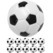 NORTH Balles de baby-foot Noir/Blanc 31mm (10 balles) miniature