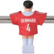 Kicker Shirts Figurine de baby-foot Danemark miniature