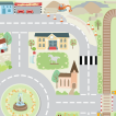 Le Toy Van M My First City Playmat thumbnail