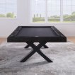 Table de billard Lexor Dinner Xoon 7FT chêne noir miniature
