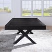 Table de billard Lexor Dinner Xoon 7FT chêne noir miniature