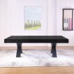Table de billard Lexor Dinner Xoon 8FT chêne noir miniature