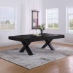 Table de billard Lexor Dinner Xoon 8FT chêne noir miniature