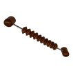 NORTH Compteur de score en bois cognac pour table de baby-foot miniature