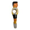 NORTH Joueur de baby-foot jaune en plastique 16mm miniature