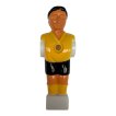 NORTH Joueur de baby-foot jaune en plastique 16mm miniature