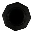 NORTH Poignée noire en plastique 16mm pour table de baby-foot miniature