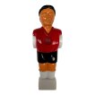 NORTH Joueur de baby-foot rouge / manche blanche en plastique 16mm miniature