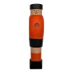 NORTH Lot de 11 joueurs de baby-foot orange en bois 16MM miniature