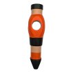 NORTH Lot de 11 joueurs de baby-foot orange en bois 16MM miniature