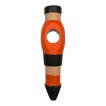 NORTH Lot de 11 joueurs de baby-foot orange en bois 16MM miniature