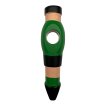 NORTH Lot de 11 joueurs de baby-foot vert en bois 16MM miniature