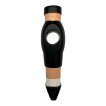NORTH Lot de 11 joueurs de baby-foot noir en bois 16MM miniature
