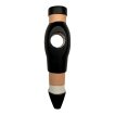 NORTH Lot de 11 joueurs de baby-foot noir en bois 16MM miniature