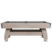 NORTH Gardone Table de billard Bois/Gris 8FT miniature