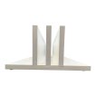 NORTH Cover Board Holder Pool Table High Gloss White (For 2 Tops) thumbnail
