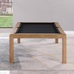 Top Table Lexor Pool Table Dinner Design Vintage Oak 8FT thumbnail