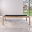 Top Table Lexor Pool Table Dinner Design Vintage Oak 8FT thumbnail