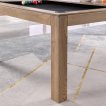Top Table Lexor Pool Table Dinner Design Vintage Oak 8FT thumbnail