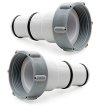 Intex 25007 adaptateur A mâle 32-38mm, lot de 2 miniature