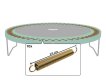 Berg Twinspring Gold ressorts de trampoline (10x) miniature