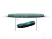 BERG Coussin de protection pour trampoline Grand Champion - InGround - 520 x 350 cm - vert miniature