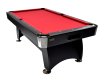 NORTH Gardone Table de billard Noir/Rouge 7FT miniature