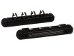 Lexor Wall Cue Rack 4 Cues Black thumbnail