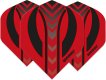 Winmau Mega Standard Red and Black Flights thumbnail