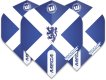 Ailettes de fléchettes Winmau Mega Standard Écosse miniature