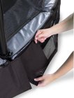 EXIT Elegant inground trampoline 214x366cm with Economy safety net - black thumbnail