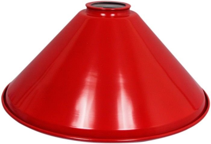 Replacement billiard lamp shade 37 cm, red