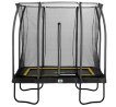 Salta Comfort Edition 153 x 214 Black Trampoline + Safety Net thumbnail
