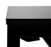 NORTH Essence Table de billard/Table à manger Noir/Noir 7FT miniature