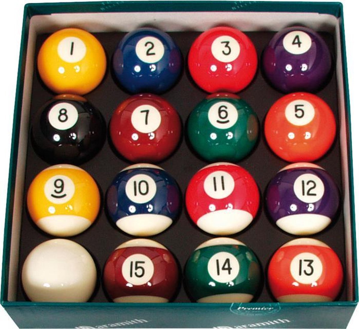 Set de billes de pool Aramith 50,8mm