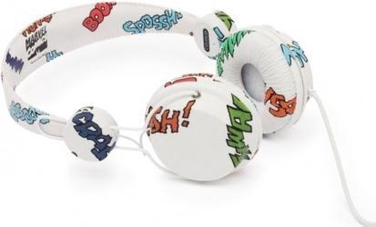 Coloud Ka-Pow! Casque audio blanc