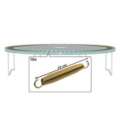 Berg Favorit Goldspring Solo trampoline springs (10x)