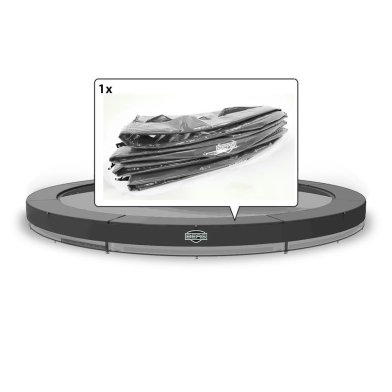 Berg Elite InGround Padding Grey 430 cm