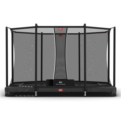 BERG Ultim Favorit InGround Trampoline 330 Gris + Safety Net Comfort