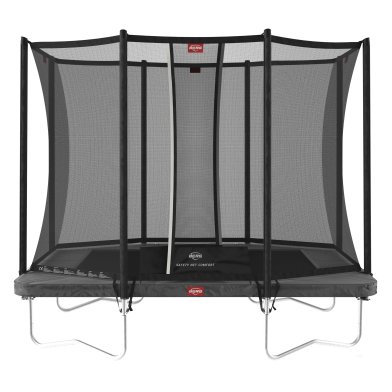BERG Ultim Favorit Regular Trampoline 280 Gris + Safety Net Comfort