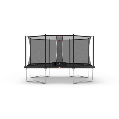 BERG Ultim Favorit Regular Trampoline 410 Gris + Safety Net Comfort