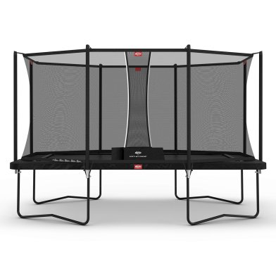 BERG Ultim Favorit Regular Trampoline 410 Noir + Safety Net Comfort