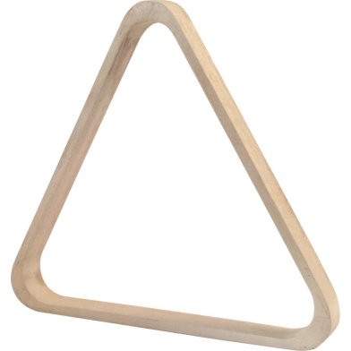 Triangle pool Buffalo en bois blanc 57,2 mm
