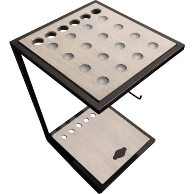 Buffalo Harlem cue rack cement