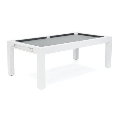 Cornilleau Classic Table de billard (pool) d'extérieur blanche / gris clair
