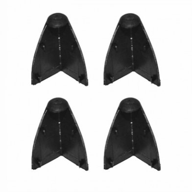 Two-Material Corner H60 Black X4
