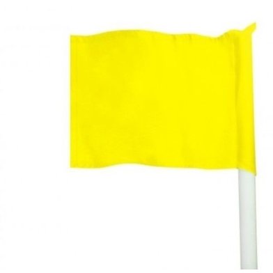 Drapeau de corner jaune