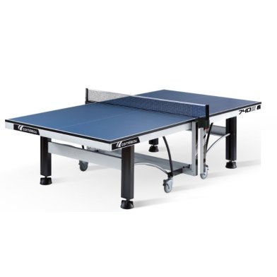 Table de tennis de table Cornilleau Competition 740 ITTF d'intérieur Bleue