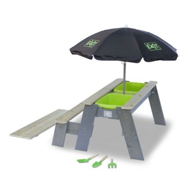 EXIT Aksent Sand, Water and Picnic Table (1 bench) Deluxe