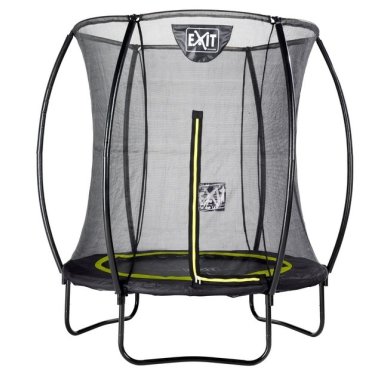 EXIT Trampoline Silhouette 183 Black + Safety Net